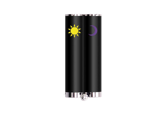 Day n' Night Folding Double Vape Battery - Black